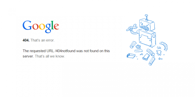 صفحه 404 چیست و چه تاثیری در سئوی سایت دارد؟